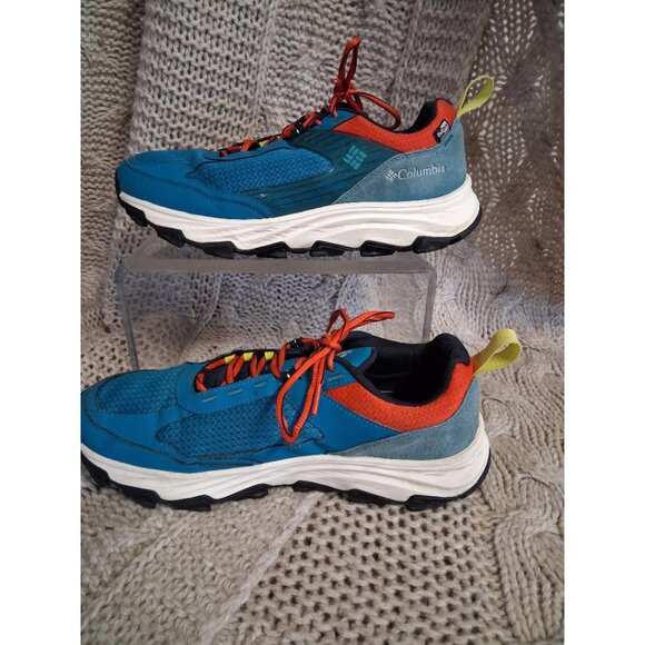 Columbia Mens Blue & Orange Outdoor Hiking Shoes US Size 9.5 EU 42.5 Omni-Grip S main image 4